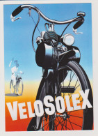 SOLEX VELOSOLEX - CARTE POSTALE 10X15 CM NEUF - Motos