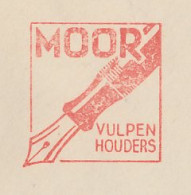 Meter Cover Netherlands 1936 Fountain Pen - Moor - Ohne Zuordnung