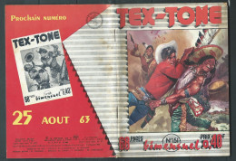 Tex-Tone  N° 151 - Bimensuel  " Le Prix De La Trahison  " - D.L.  3 è Trimestre 1963 - Tex0905 - Piccoli Formati
