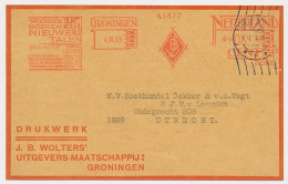 Meter Address Label Netherlands 1933 Dictionaries - New Languages - Books - Unclassified