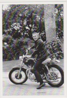 TRIUMPH MOTO - STEVE MC QUEEN - CARTE POSTALE 10X15 CM NEUF - Motorfietsen