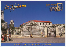 Postal Stationery Cuba Castillo De La Real Forza - Kastelen