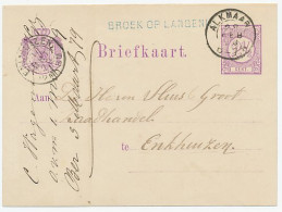 Naamstempel Broek Op Langend: 1879 - Cartas & Documentos