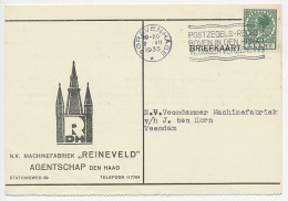 Firma Briefkaart Den Haag 1935 - Machinefabriek - Non Classés