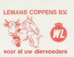 Test / Proof Meter Strip Netherlands 1978 Cow - Horse - Sheep - Pig - Chicken - Ferme