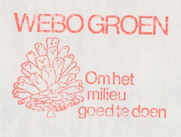 Meter Cover Netherlands 1978 Pine Cone - Zundert - Bäume