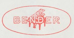Meter Cover Netherlands 1971 Piano - Bender - Música
