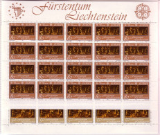 LIECHTENSTEIN MI-NR. 866-867 POSTFRISCH(MINT) KLEINBOGENSATZ EUROPA 1985 MUSIK - 1985