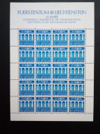 LIECHTENSTEIN MI-NR. 837-838 POSTFRISCH(MINT) KLEINBOGENSATZ EUROPA 1984 BRÜCKE - 1984