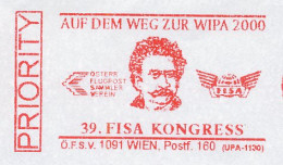 Meter Cover Austria 1999 FISA Congres - Airmail - Otros & Sin Clasificación
