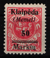 Memel 131 Postfrisch #KR480 - Memel (Klaipeda) 1923