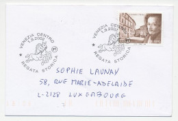 Cover / Postmark Italy 2002 Horse - Historical Regatta - Ippica