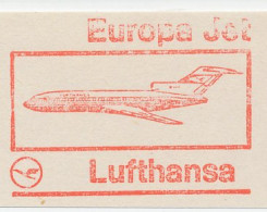 Meter Cut Germany 1966 Airline - Lufthansa - Europa Jet - Aerei