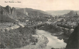 73789961 Bad Muenster Stein Ebernburg Panorama Nahetal Rheingrafenstein Felsen F - Altri & Non Classificati