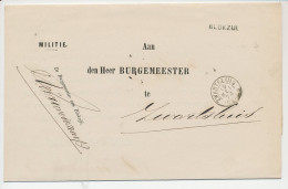 Naamstempel Blokzijl 1874 - Brieven En Documenten