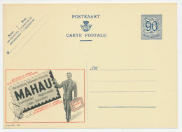 Publibel - Postal Stationery Belgium 1951 Clothing - Needle - Yarn - Thimble - Disfraces