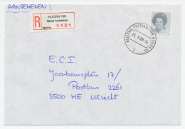 Em. Beatrix Aangetekend Hoorn Rijdend Postkantoor 1988 - Unclassified