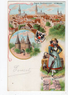 25 - LÜBECK - Litho - 1901 - Chocolat Cacao SUCHARD - Braunschweig