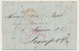 Amsterdam - Frankfort Duitsland 1841 - ...-1852 Prephilately