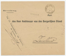 Naamstempel Strijen 1883 - Lettres & Documents