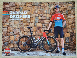 Card Jarrad Drizners - Team Lotto Dstny - 2024 - Belgium - Cycling - Cyclisme - Ciclismo - Wielrennen - Radsport