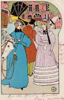 CPA Gustave Max Stevens Art Nouveau - Autres & Non Classés