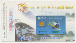 Postal Stationery China 1999 Phone Card - Globe - Telecom