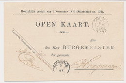 Kleinrondstempel Emmen 1892 - Non Classés