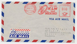 Meter Cover Germany 1952 Mexico - Sombrero - KLM - Royal Dutch Airline - Ohne Zuordnung