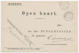 Kleinrondstempel Groningen 1894 - Non Classés