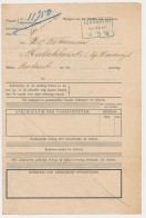 Vrachtbrief Staats Spoorwegen Den Haag - N.C.S. Hulshorst 1909 - Non Classificati