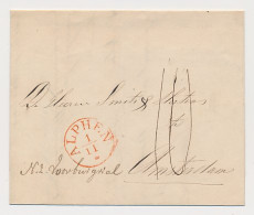 Alphen - Amsterdam 1853 - ...-1852 Precursori
