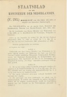 Staatsblad 1933 : Uitgifte Zeemanszegels Emissie 1933 - Briefe U. Dokumente
