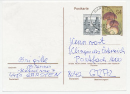 Postal Stationery Austria 1990 Mushroom - Pilze