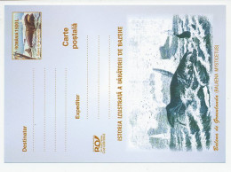 Postal Stationery Romania 2003 Whaling - Whale - Andere & Zonder Classificatie