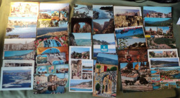 VAR. 83. LOT DE 80 CPSM ET CPM. 1958 / 2012 LE CASTELLET VUE MULTIPLE / PORQUEROLLES PLAGE DES COQUILLAGES / BANDOL PLAG - Collections & Lots