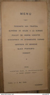 NIMES, Menu Du 2 Mai 1926, DURAND .... Caisse-23 - Menus