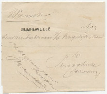 Naamstempel Noordwelle 1890 - Storia Postale