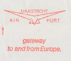 Meter Cover Netherlands 1982 Maastricht Airport - Aviones