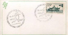 X0238 Italia Special Postmark 1972 Lucca,cultural Group,prehistoric Man,archery Man. - Unclassified