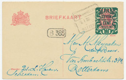 Treinblokstempel : Hoek Van Holland - Rotterdam I 1922 - Non Classés