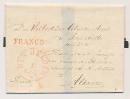 Den Helder - Alkmaar 1835 - Franco - ...-1852 Voorlopers
