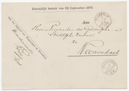 Kleinrondstempel Bennekom 1885 - Non Classés