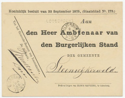 Naamstempel Loosdrecht 1883 - Lettres & Documents