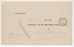 Naamstempel Dalfsen 1882 - Lettres & Documents