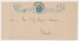 Postblad G. 1 Locaal Te Utrecht 1893 - Postal Stationery