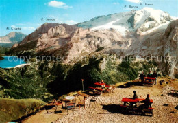 73789795 La Marmolada 3340 Dolomiti IT Veduta Dal Rifugio Viel Dal Pan  - Autres & Non Classés