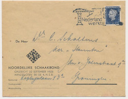 Envelop Groningen1949 - Noordelijke Schaakbond - Non Classés