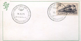 X0239 Italia Special Postmark 1971 Cagliari  Alpini Meeting - Non Classés