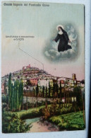 CASCIA BAGNATA DAL FIUMICELLO CORNO COL SANTIARIO E MONASTERO DI S.RITA 1935 - Perugia